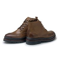 Bota Masculina Londres em Couro Legitimo - Whisky