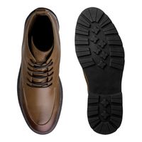 Bota Masculina Londres em Couro Legitimo - Whisky