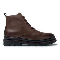 Bota Masculina Londres em Couro Legitimo - Whisky
