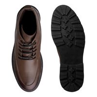 Bota Masculina Londres em Couro Legitimo - Whisky