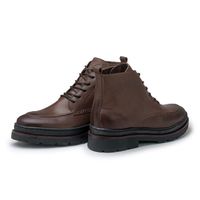 Bota Masculina Londres em Couro Legitimo - Whisky