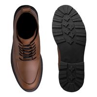 Bota Masculina Londres em Couro Legitimo - Whisky