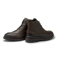 Bota Masculina Londres em Couro Legitimo - Café