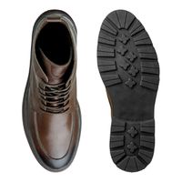 Bota Masculina Londres em Couro Legitimo - Café