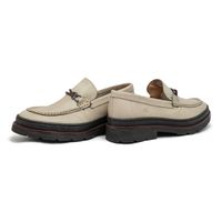 Mocassim Loafer Masculino Londres em Couro - Cromo Rato E L