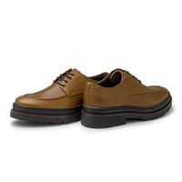 Sapato Casual Masculino Londres em Couro - Whisky