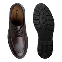 Sapato Casual Masculino Londres em Couro - Café