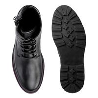 Bota Masculina Londres em Couro Legitimo - Preto