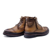 Bota Masculina Londres em Couro Legitimo - Whisky