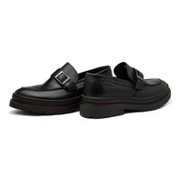 Sapato Casual Masculino Londres em Couro - Preto
