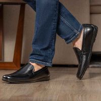 Mocassim Masculino Laroche Maragogi Em Couro - Preto