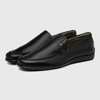 Mocassim Maragogi Em Couro - Preto E L