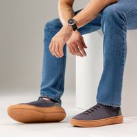 Tenis Casual Knit Miami Laroche - Grafite