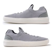 Tenis Casual Knit Miami Laroche - Cinza Claro