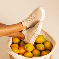 Tenis Casual Laroche Miami em Knit - Marfim