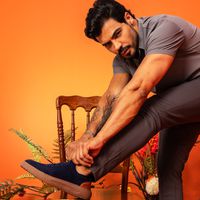 Tenis Casual Laroche Sport Miami em Knit - Azul