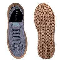 Tenis Casual Laroche Sport Miami em Knit - Chumbo