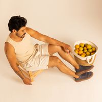 Tenis Casual Laroche Sport Miami em Knit - Chumbo