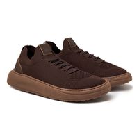 Tenis Casual Laroche Sport Miami em Knit - Café