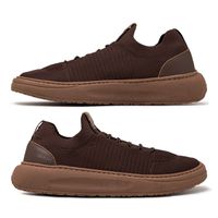Tenis Casual Laroche Sport Miami em Knit - Café