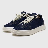 Tenis Casual Laroche Miami em Knit - Azul Marinho