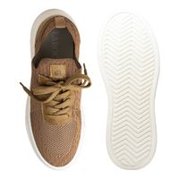 Tenis Casual Laroche Miami em Knit - Cappuccino