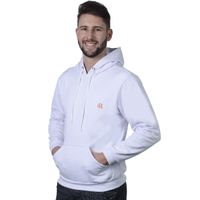 Moletom Laroche com Capuz Branco