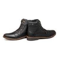 Bota Masculina Montana em Couro - Preto E L