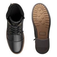Bota Masculina Montana em Couro - Preto E L
