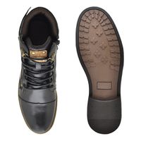 Bota Masculina Montana em Couro - Preto E L
