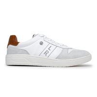 Sapatenis Casual Munique em Couro - Branco + Brinde Porta Cartão
