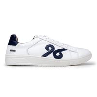Sapatenis Casual Munique 96 em Couro - Branco + Brinde Porta Cartão