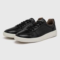 Sapatenis Casual Laroche Munique em Couro - Preto