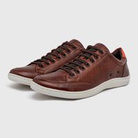 Sapatenis Masculino Laroche New em Couro - Brown