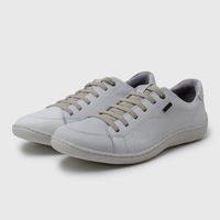 Sapatenis Laroche Caym em Couro - Off White E L