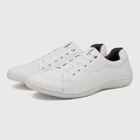Sapatenis Laroche Caym em Couro - Off White E L