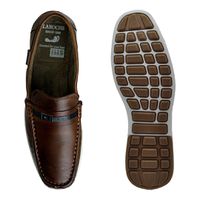 Mocassim Masculino Niteroi em Couro - Chocolate