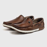 Mocassim Masculino Laroche Niteroi em Couro - Chocolate