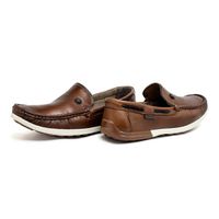 Mocassim Masculino Laroche Niteroi em Couro - Chocolate