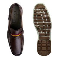 Mocassim Masculino Niteroi em Couro - Café