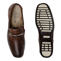 Mocassim Masculino Niteroi em Couro - Café