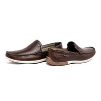 Mocassim Masculino Laroche Niteroi em Couro - Café