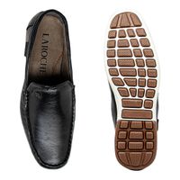 Mocassim Masculino Laroche Niteroi em Couro - Preto