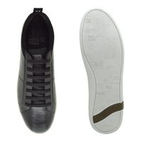 Sapatenis Casual em Couro Masculino North - Preto