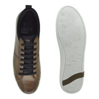 Sapatenis Casual em Couro Masculino North - Chocolate