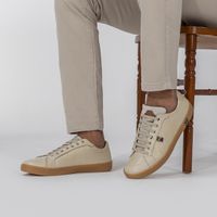 Sapatenis Casual em Couro Masculino North - Neve