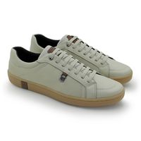 Sapatenis Casual em Couro Masculino North - Neve