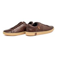 Sapatenis Casual Laroche North em Couro - Café