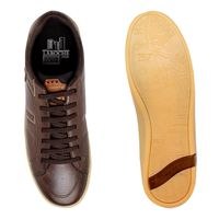 Sapatenis Casual Laroche North em Couro - Café