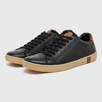 Sapatenis Casual Laroche North em Couro - Preto